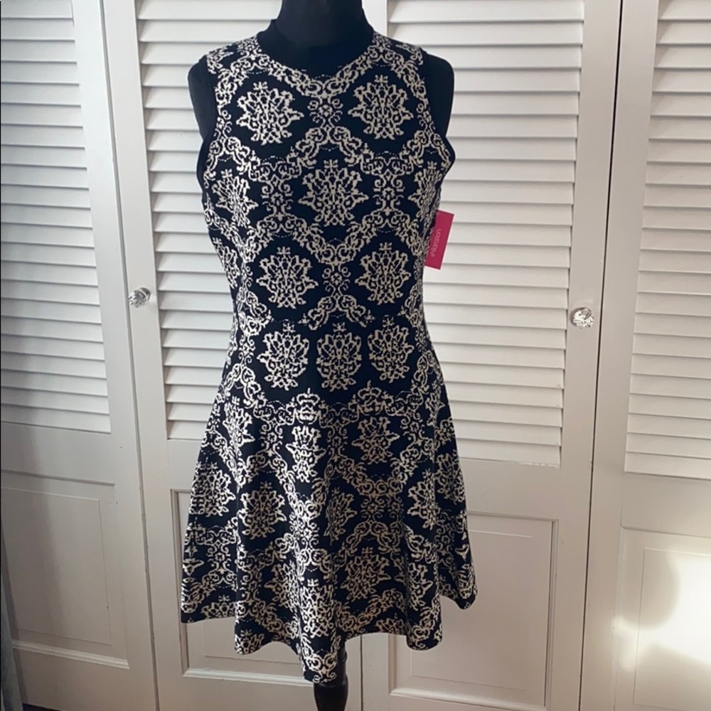 NWT Xhilaration Black and White Sweater Dress